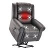 Futon Sofa Bed, Velvet Futon Couch for Living Room, Recliner Sleeper Sofa Bed with 2 Cup Holders, Removable Armrests, Metal Legs, Charcoal Gray
