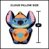 Disney Lilo and Stitch Stitch Tricks Travel Cloud Pillow 15 Inches