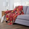 Disney Mickey Mouse I Love Us Silk Touch Throw Blanket 50x70 Inches