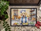 NEW Yellow Labrador Retriever The Chef Doormat Front Door Mat Indoor Outdoor Rugs for Entryway, Non Slip Washable Low Pile, 18H X 27W