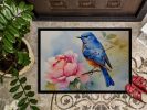 Bluebird Doormat Front Door Mat Indoor Outdoor Rugs for Entryway, Non Slip Washable Low Pile, 24H X 36W