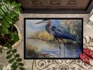 Blue Heron Doormat Front Door Mat Indoor Outdoor Rugs for Entryway, Non Slip Washable Low Pile, 24H X 36W