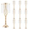 VEVOR 10PCS 55cm/21.65' Tall Crystal Wedding Flower Stand Vase for Party Decor