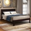 Platform Bed Frame with Headboard , Wood Slat Support , No Box Spring Needed ,Twin