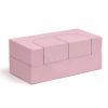 4PCS Modular Kids Play Couch Filled with 100% 28D Sponge,Toddler Nugget Convertible Couch
